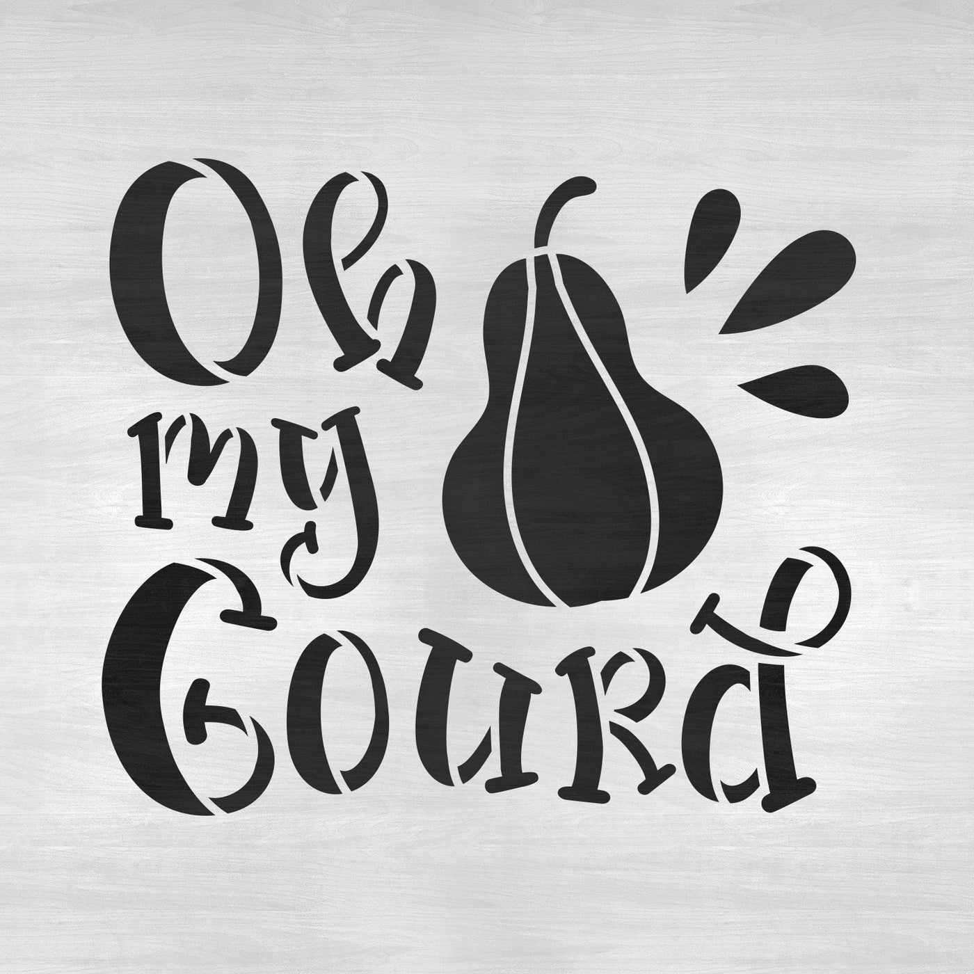 Oh My Gourd Stencils - Stencil Revolution