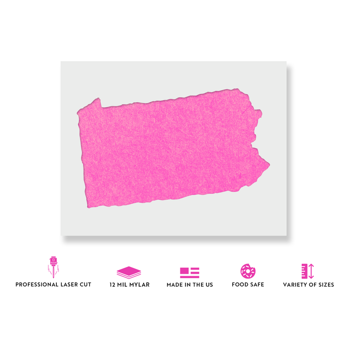 Pennsylvania State Stencil