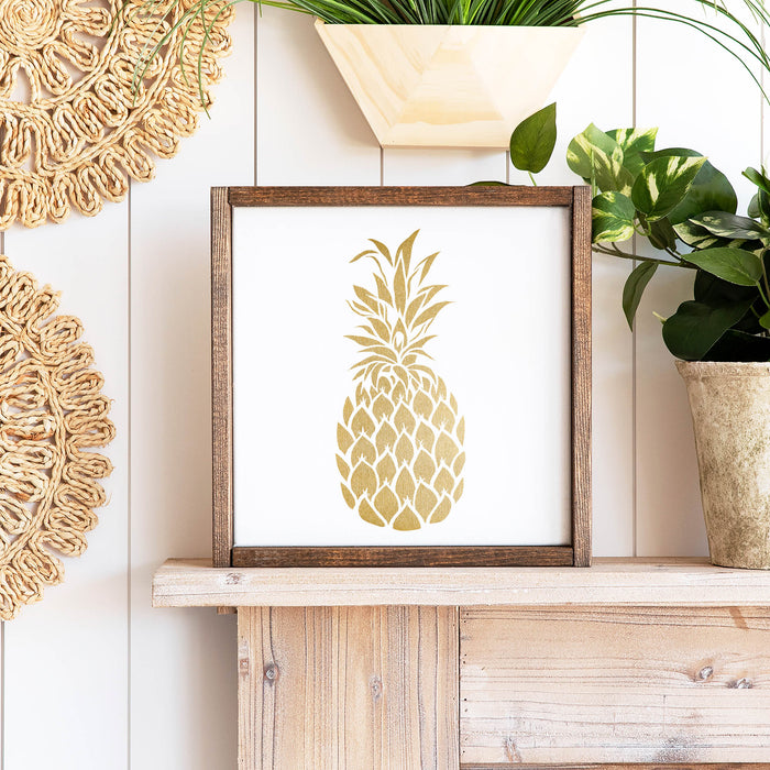 Pineapple Stencil