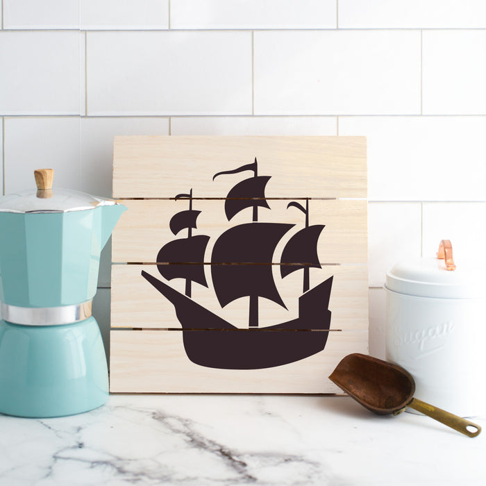 Pirate Ship Stencil Quick and easy pirate stencils for DIY