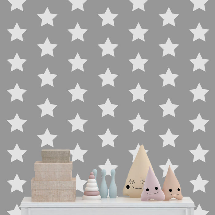 Rounded Star Pattern Stencils - Stencil Revolution