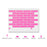 Running Bond Brick Pattern Wall Stencil