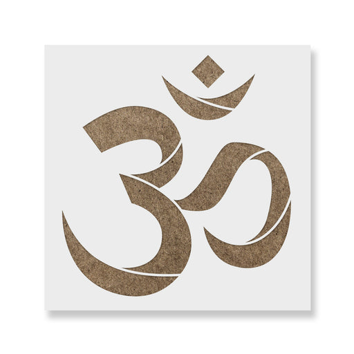 Sahasrara Crown Chakra Symbol Stencil