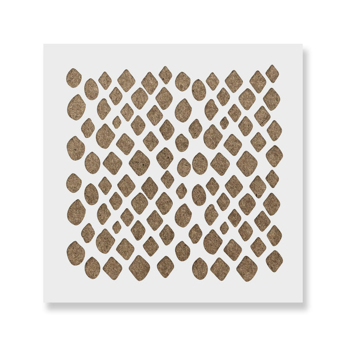 Snakeskin Cookie Stencil