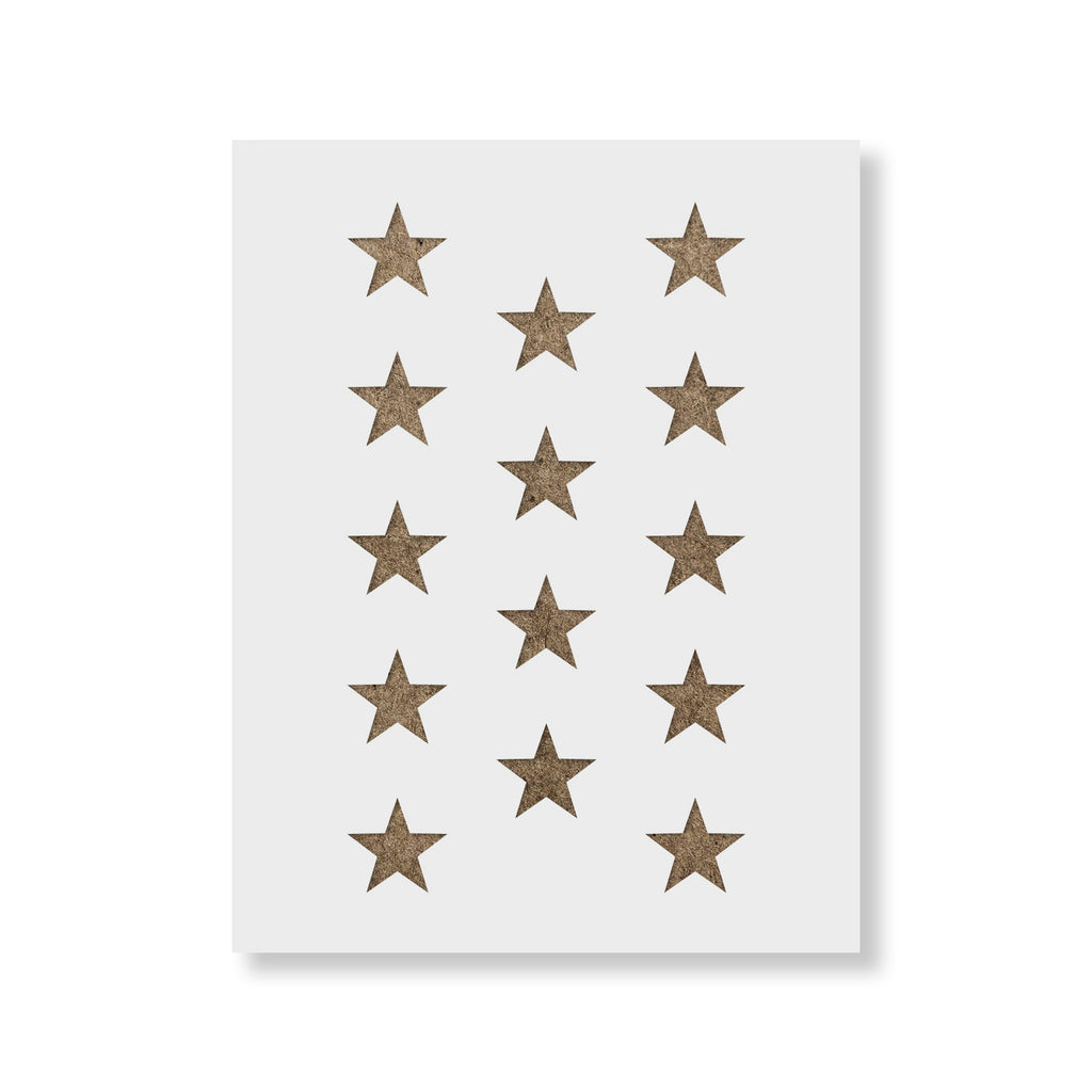 Star Pattern Stencils - Stencil Revolution