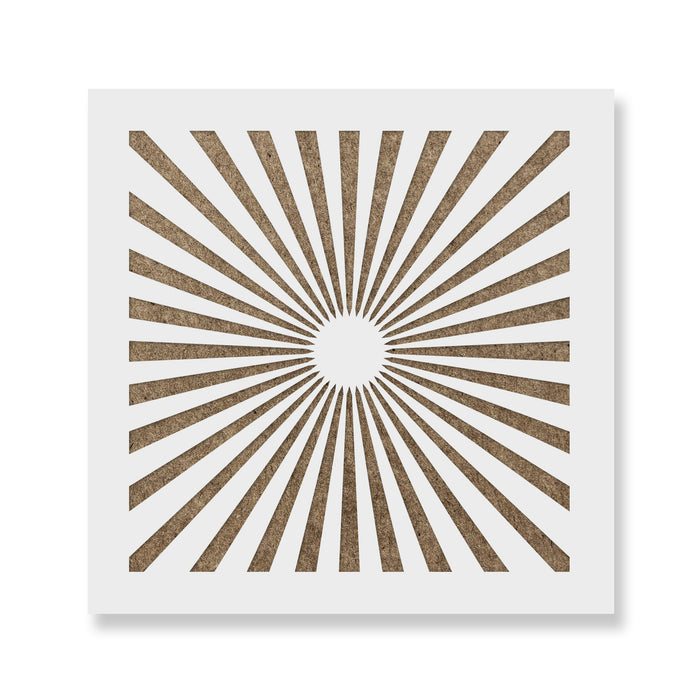 Sunbeam Cookie Stencil