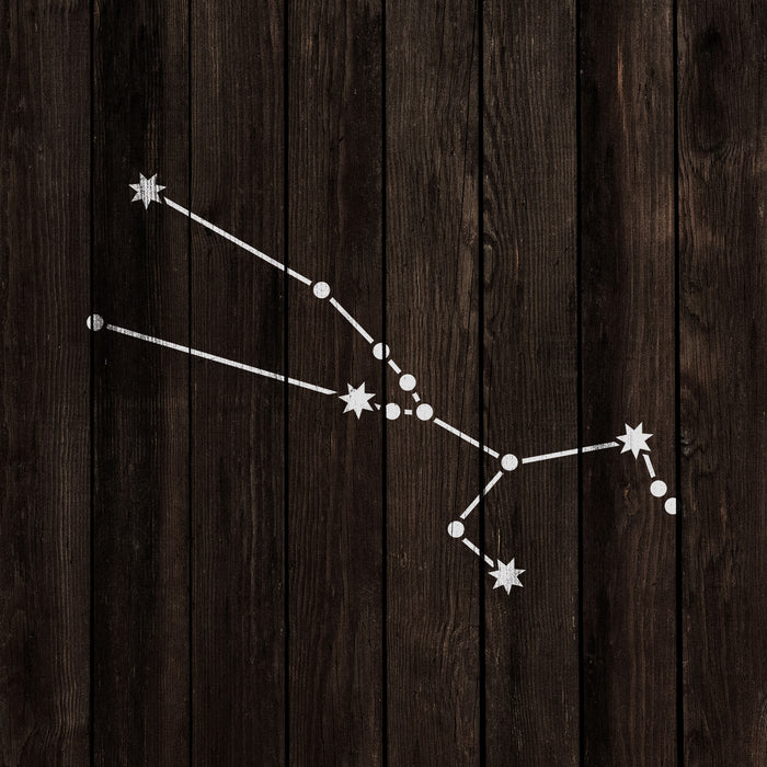 Taurus Constellation Stencil