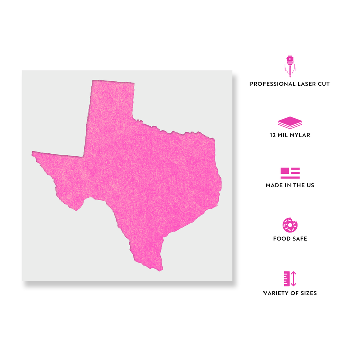 Texas State Stencil