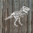 Tyrannosaurus Dinosaur Skeleton Stencil