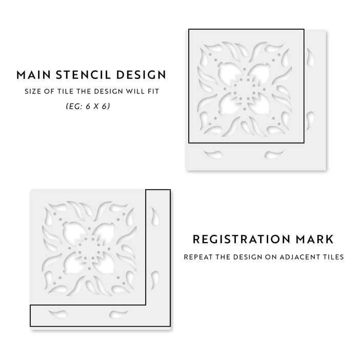 Tyrell Tile Stencil