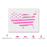 United States Map Flag Stencil