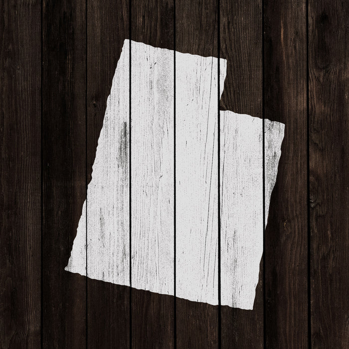 Utah State Stencil