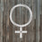 Venus Astrology Symbol Stencil