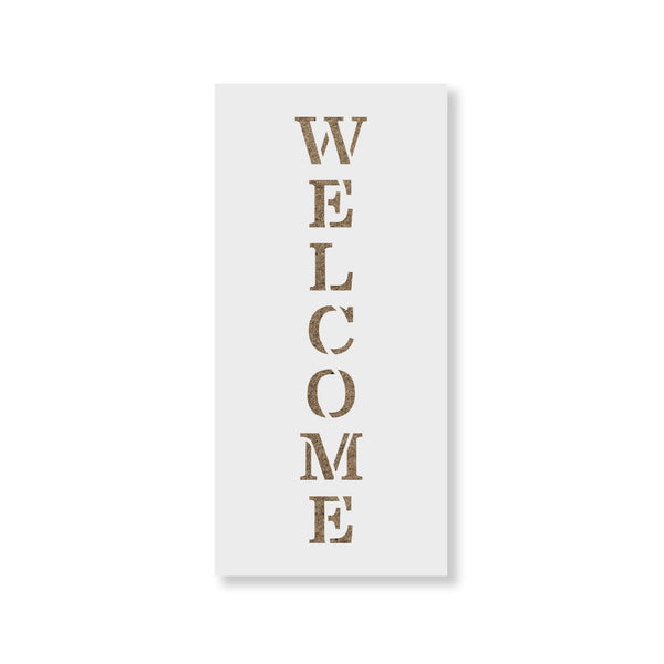 vertical-sign-welcome-stencil-laser-cut-sign-stencil-template