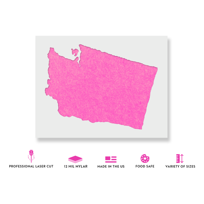 Washington State Stencil
