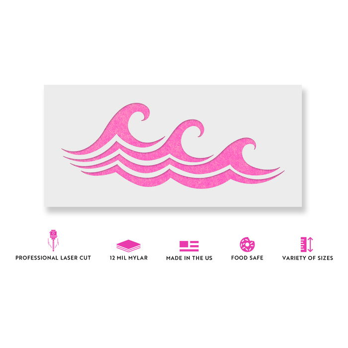 Waves Stencil