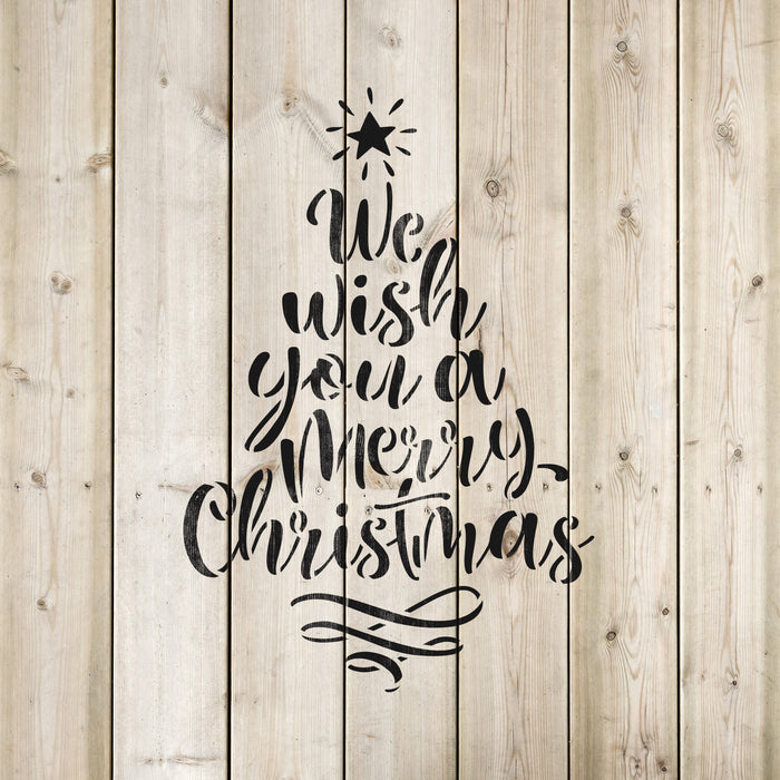 We Wish You A Merry Christmas Stencils - Stencil Revolution we-wish-you-a-merry-christmas-stencils-stencil-revolution