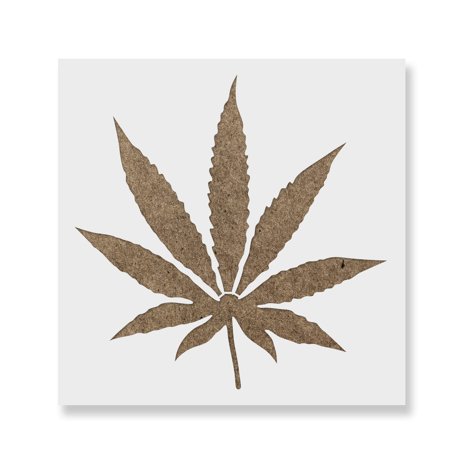 Pot Leaf Stencil Marijuana Stencil Openclipart