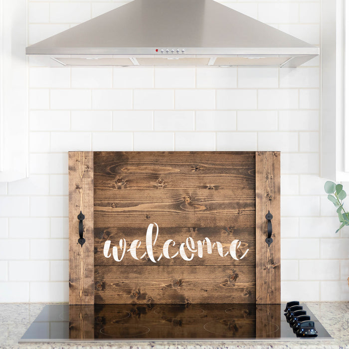 Welcome Stencil