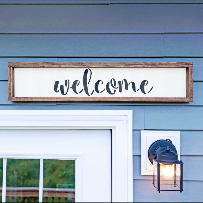 Welcome Stencil