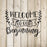 Welcome To Our Beginning Stencil