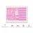 Whiskey Steak Guns American Flag Stencil