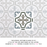 Yarrow Tile Stencil
