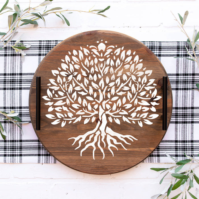 Yggdrasil Tree of Life Stencil