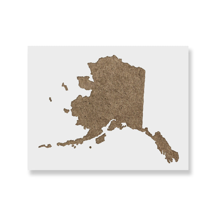 Alaska State Stencil