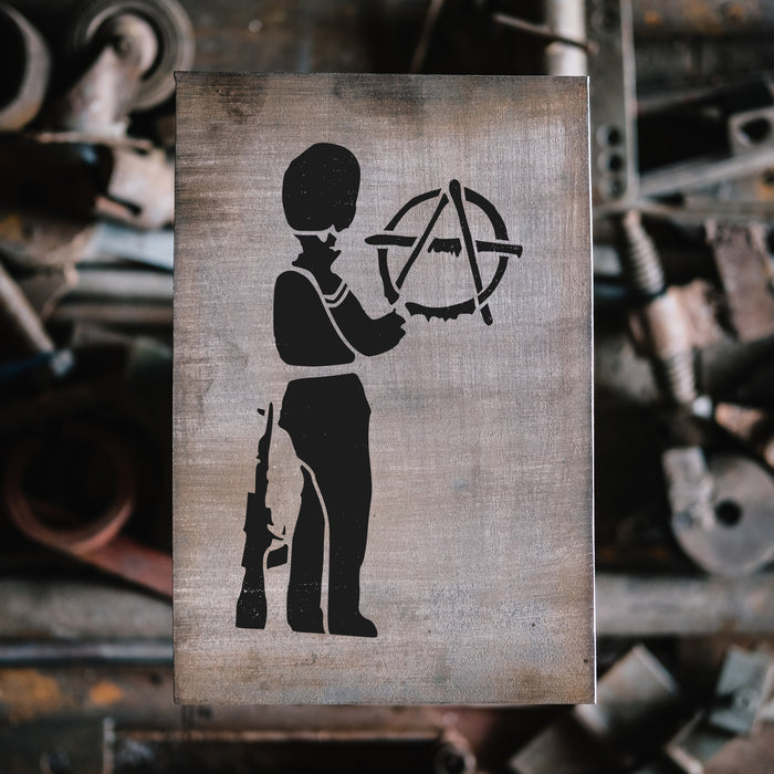 Anarchy Banksy Stencil