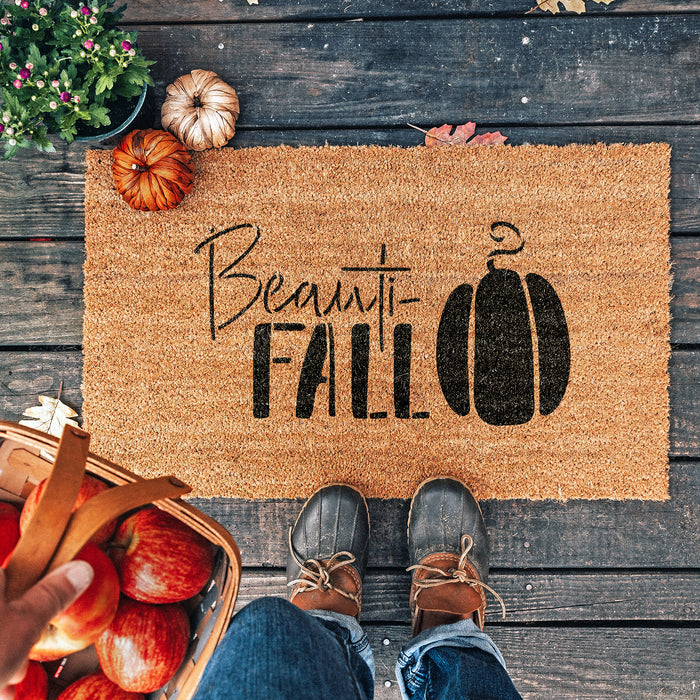 Beauti-Fall Pumpkin Stencil