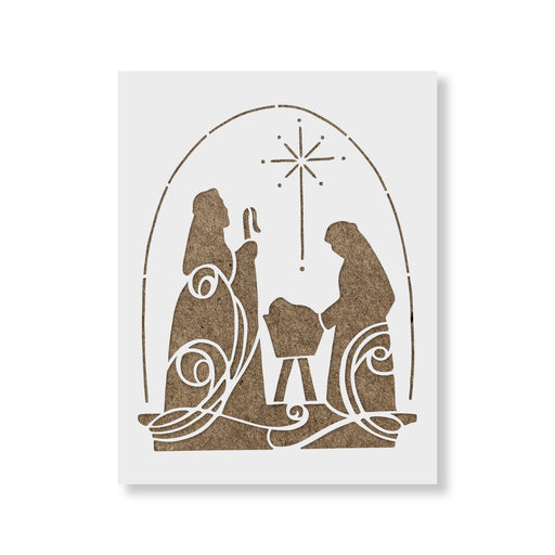 Bethlehem Nativity Stencil