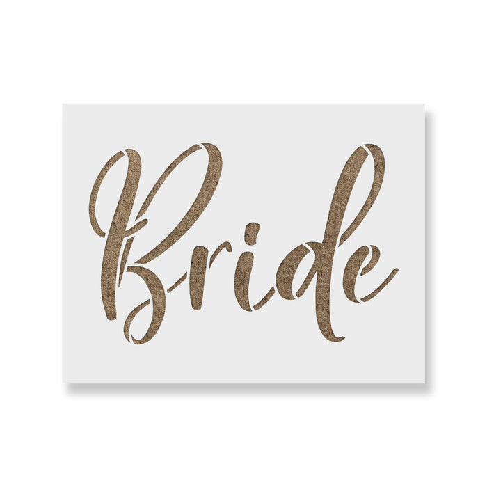 Bride Stencil