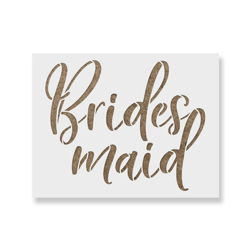 Bridesmaid Stencil