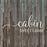 Cabin Sweet Cabin Sign Stencil