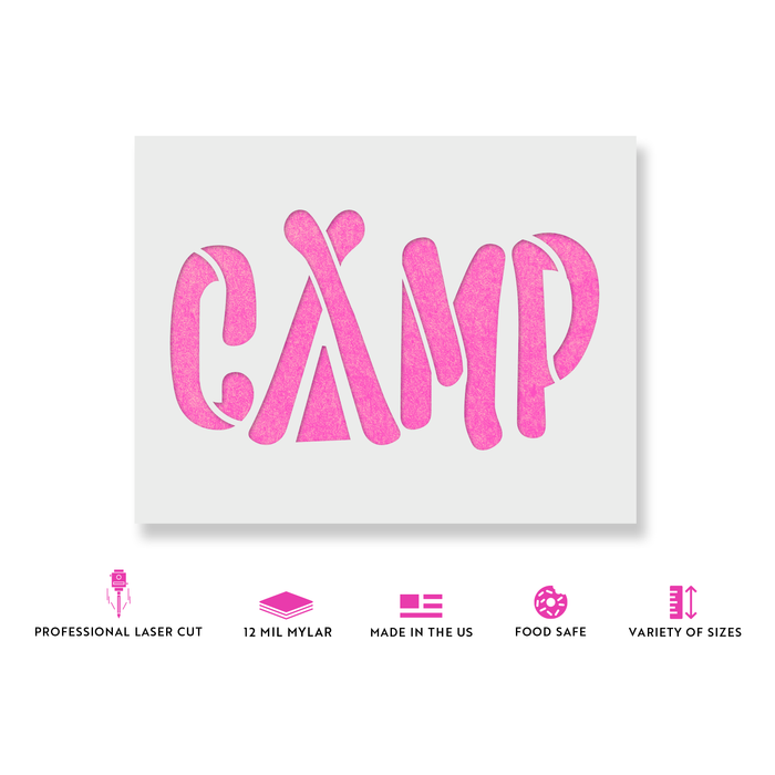 Camp Stencil