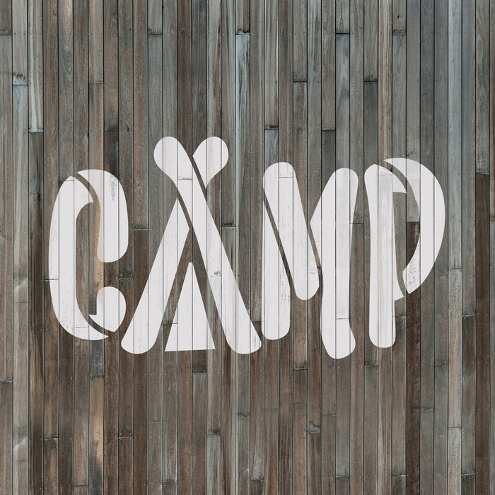 Camp Stencil