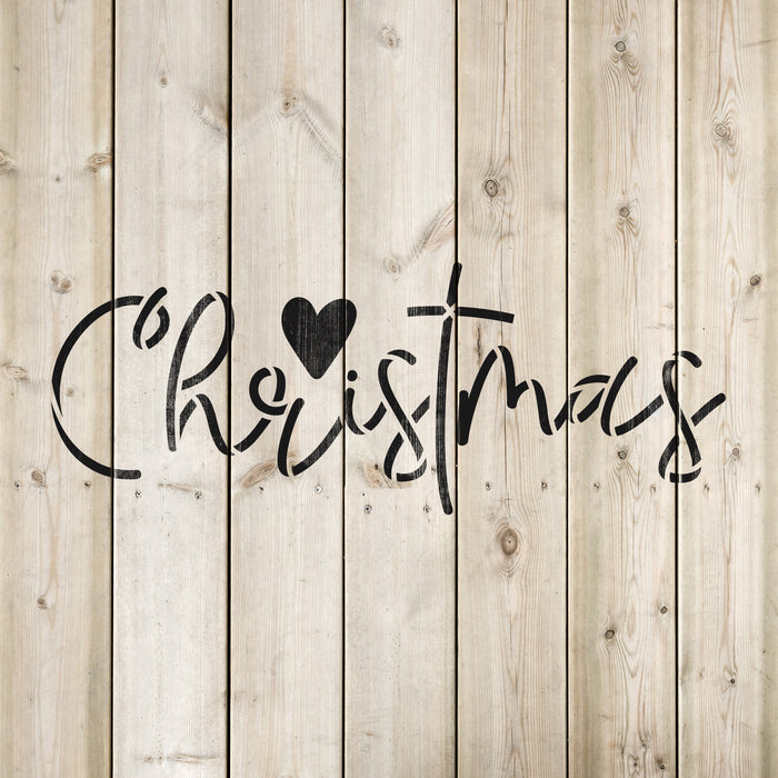 Christian Christmas Stencil