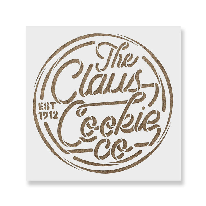 Clause Cookie Co Stencil
