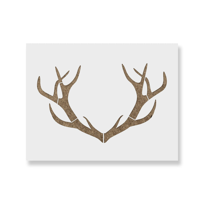 Deer Antlers Stencil