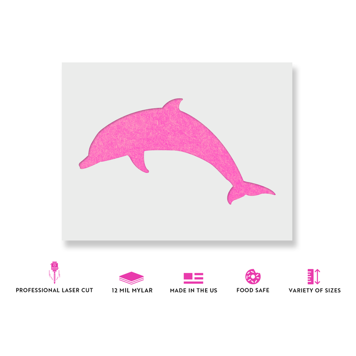 Dolphin Stencil