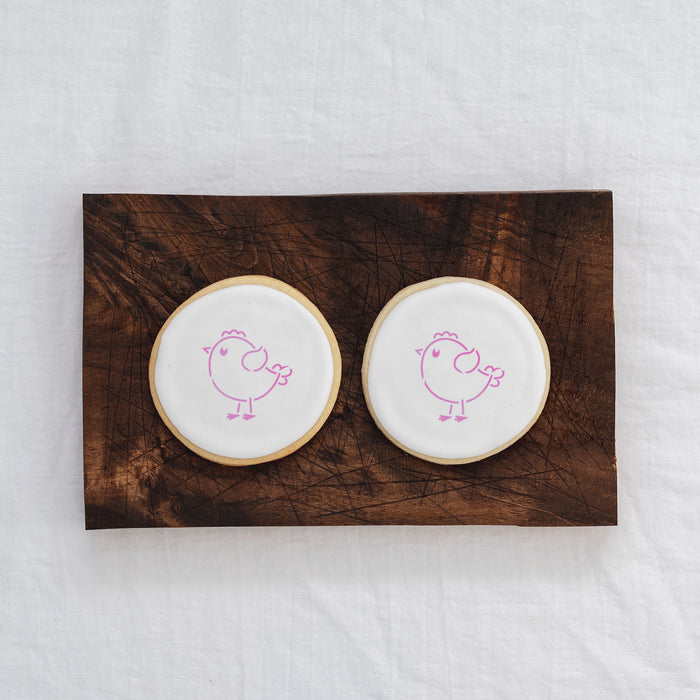 Easter Chick Cookie Stencil