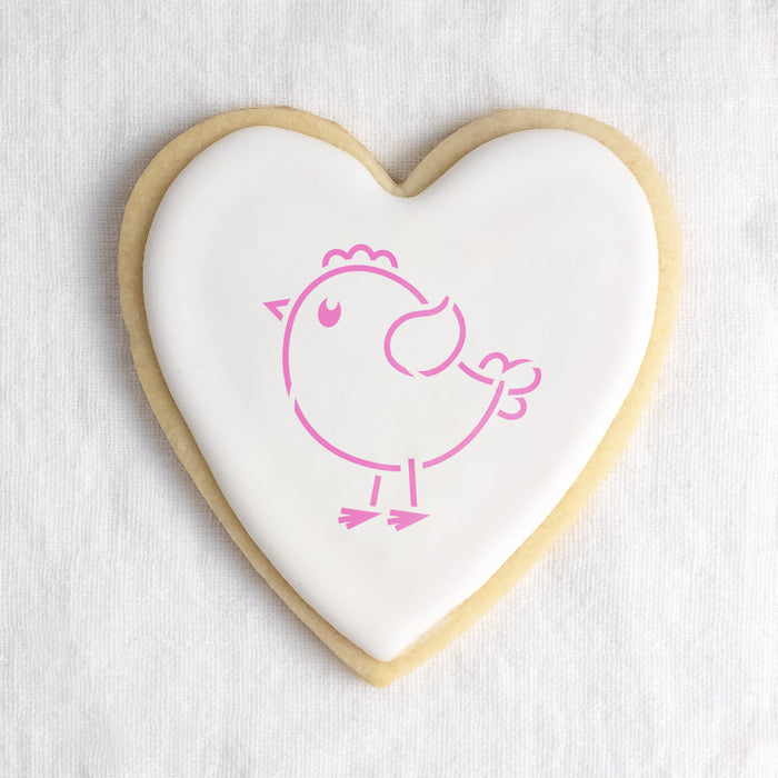 Easter Chick Cookie Stencil
