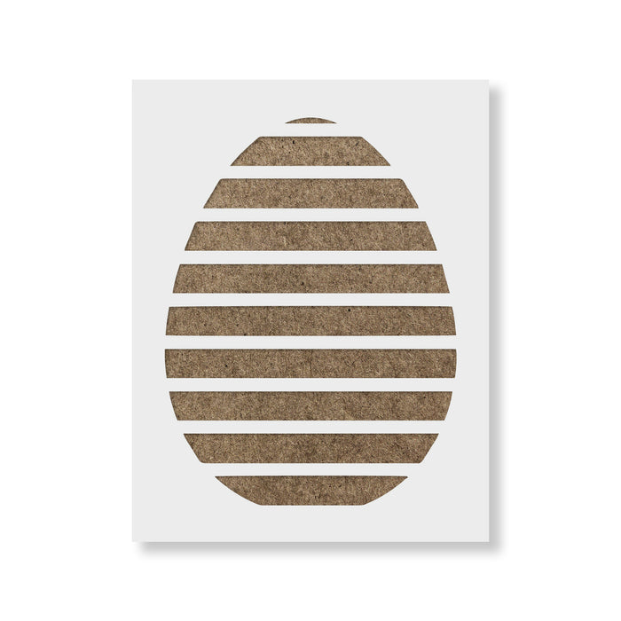 Easter Egg 10 Stencil