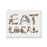 Eat Local Stencil