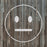 Emoji Straight Face Stencil