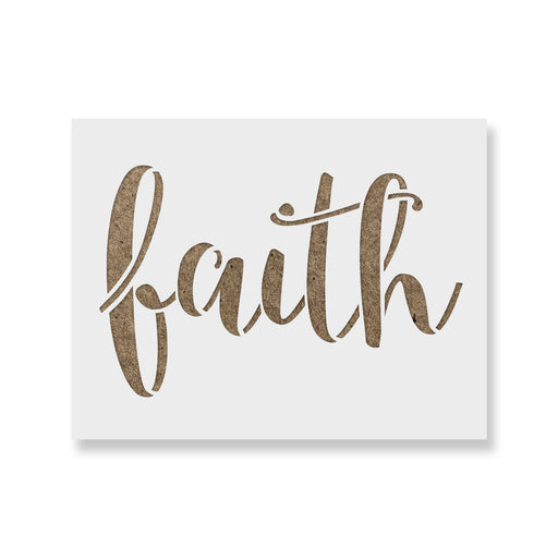 Faith Stencil