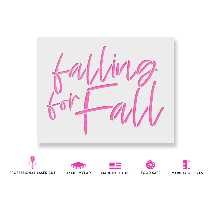 Falling For Fall Stencil