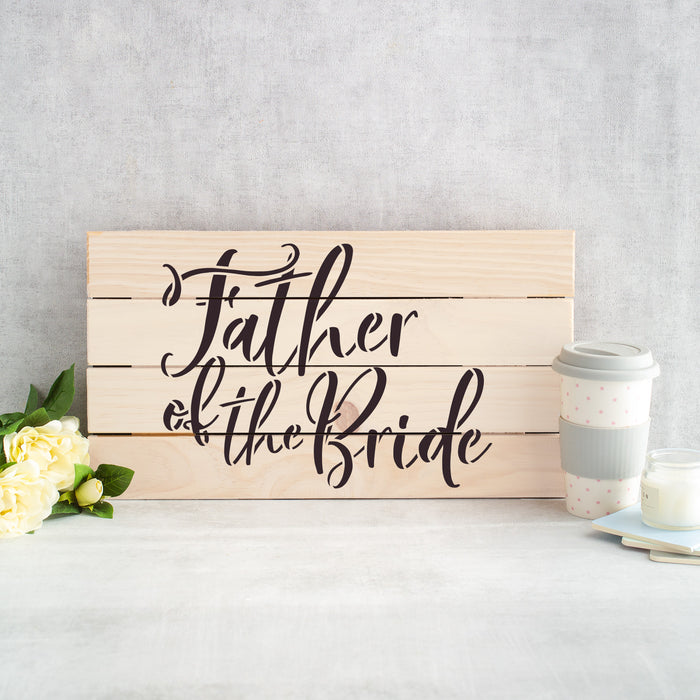 Father of The Bride Stencil