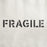 Fragile Word Stencil